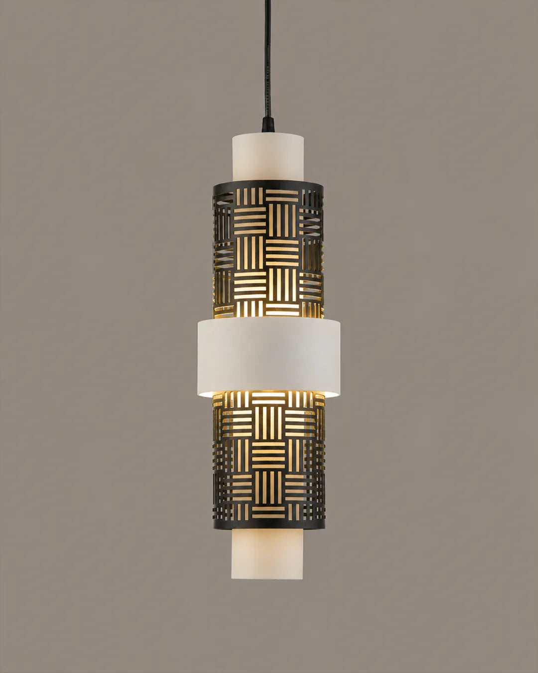 Mellow Pendant isolated product view, pendant with a calm shape with two contrasting tones | دلاية ميلو، لونان