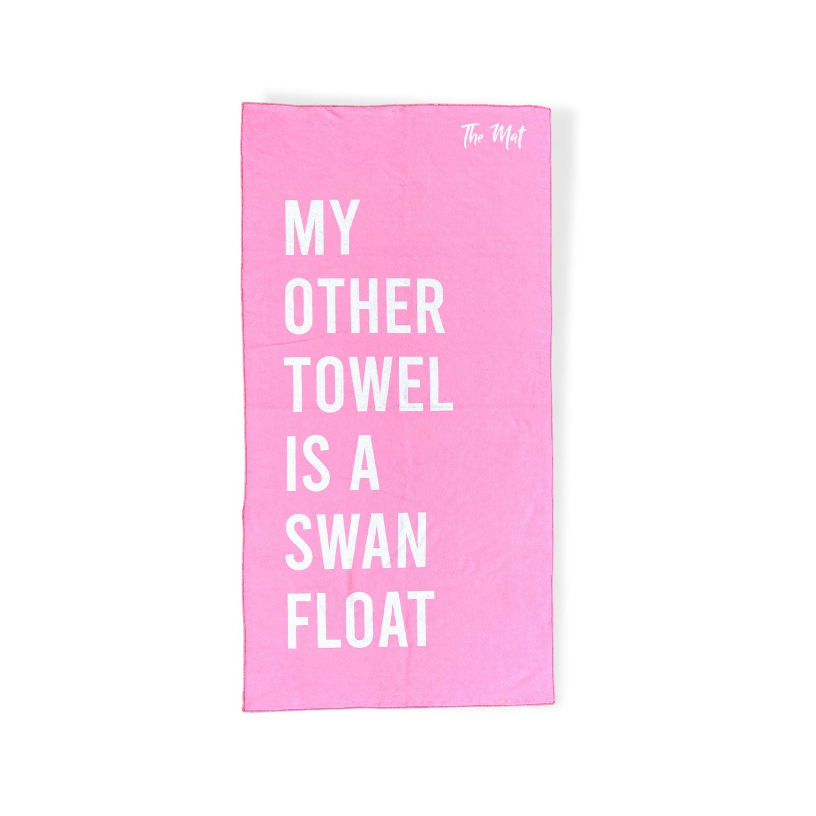 Swan Float Beach Towel - TheMatHomes