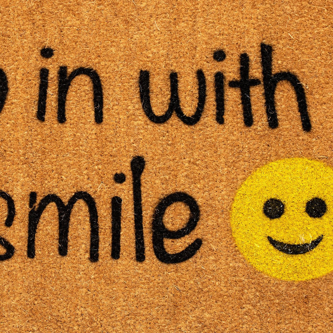 Step in with a Smile