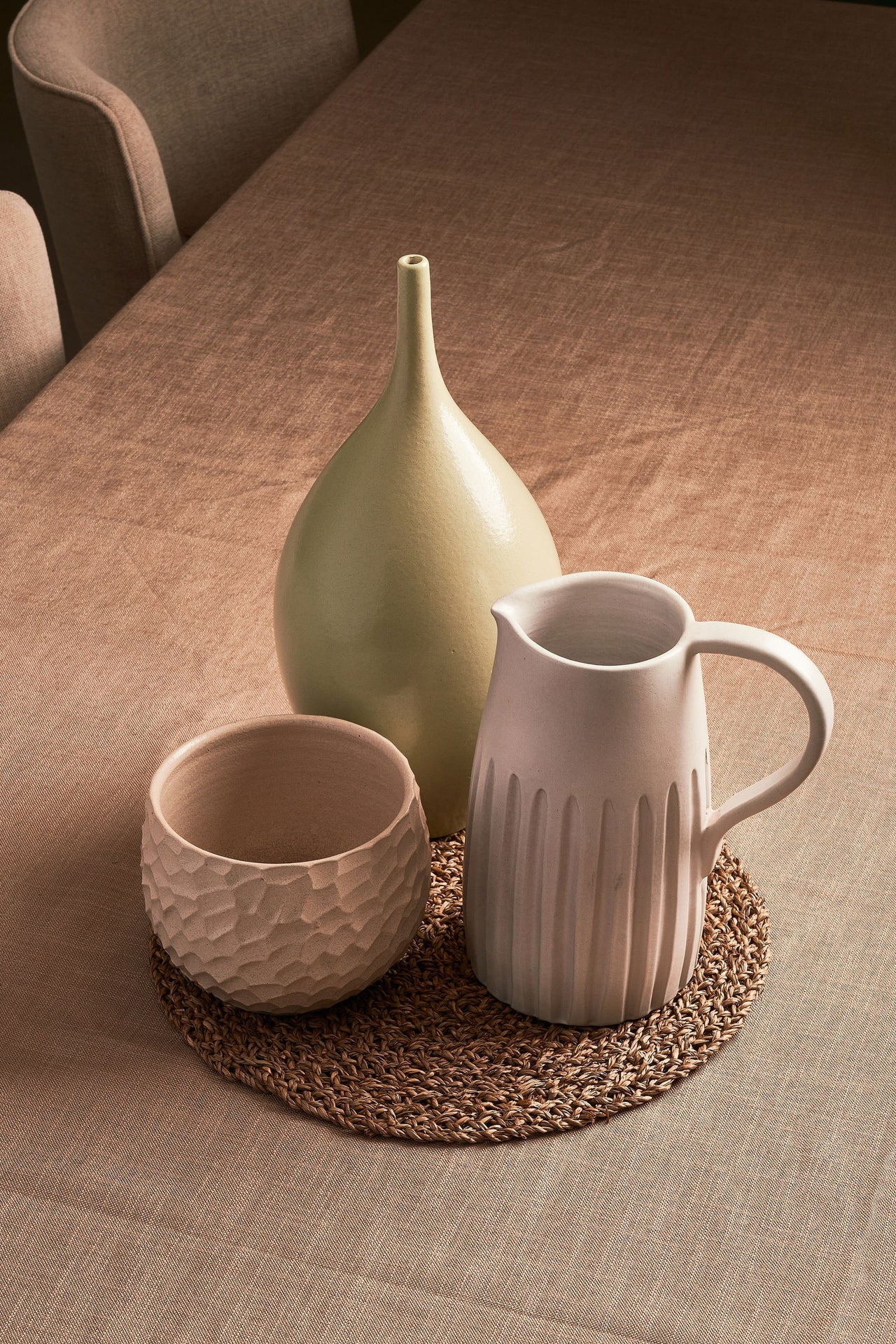 The White Stripy Jug - TheMatHomes