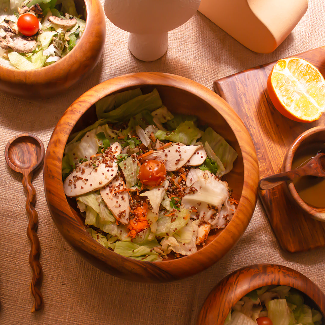 Oval Salad Bowl