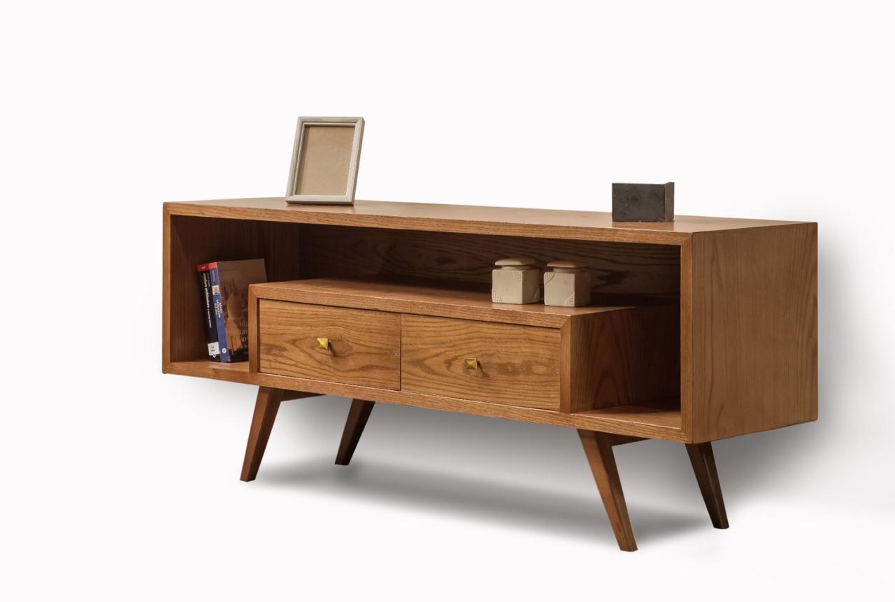 Brown Linear TV Unit