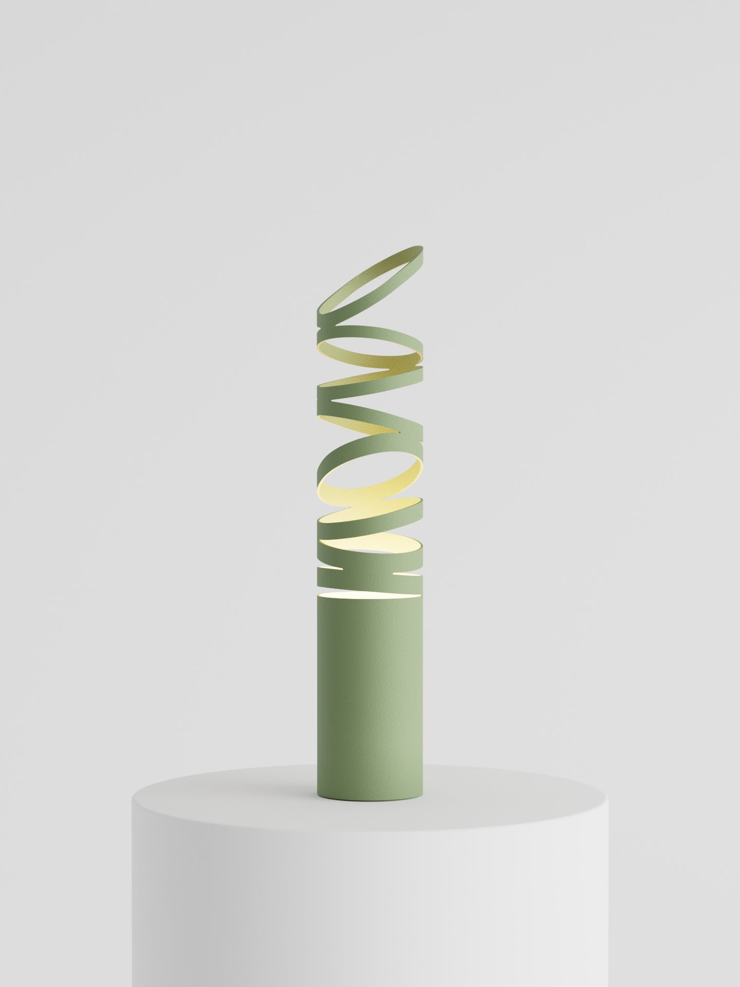 Whirl table lamp with playful contemporary design and soft ambient lighting | مصباح طاولة ويرل بتصميم معاصر مرح وإضاءة ناعمة للمساحات الحديثة