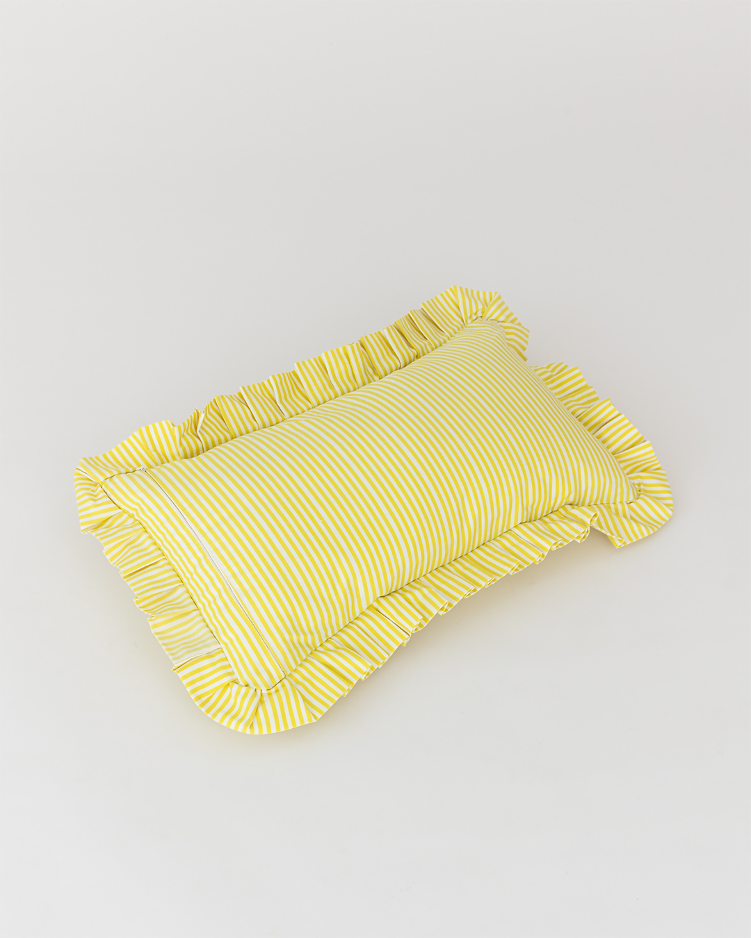 Yellow Striped Cushion