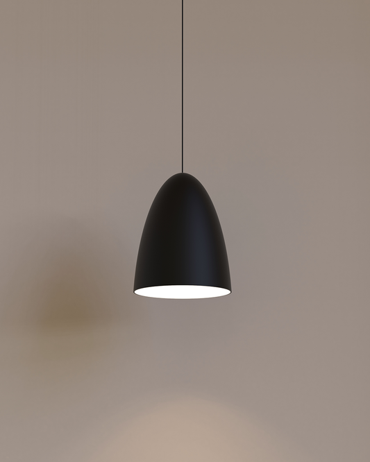 Miko Pendant suspended minimalist LED light with balanced sculptural design إضاءة ميكو باندنت معلقة LED بتصميم نحتي متوازن