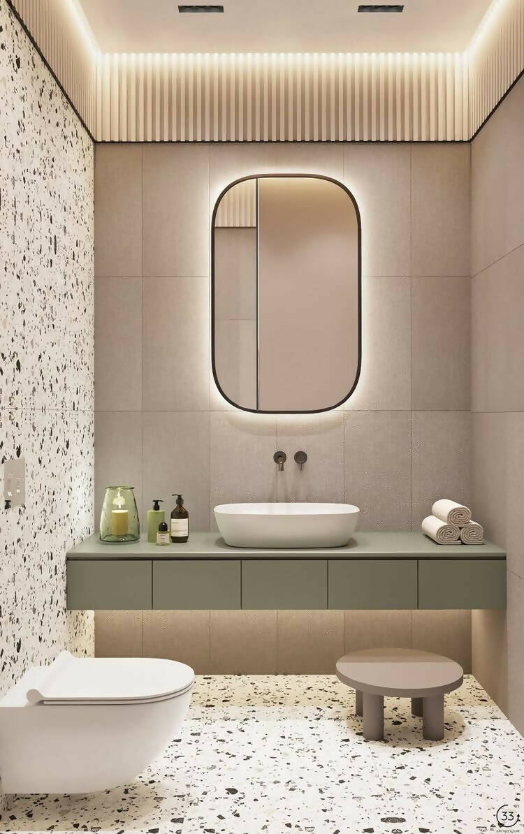 M57- Bathroom Mirror With Lighting And Touch Switch