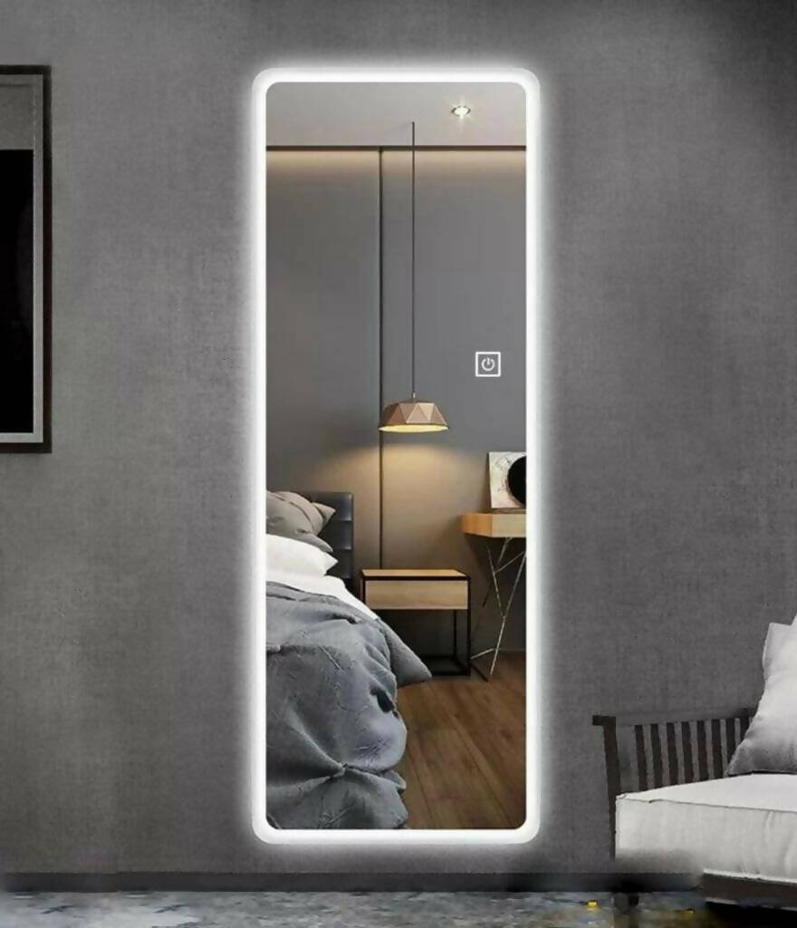 M90- Aesthetic Modern Mirror With Lighting And Touch Switch