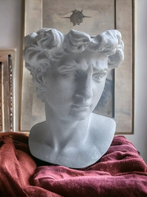 Large David's Head statue