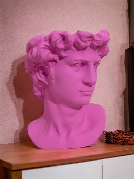 Large David's Head statue