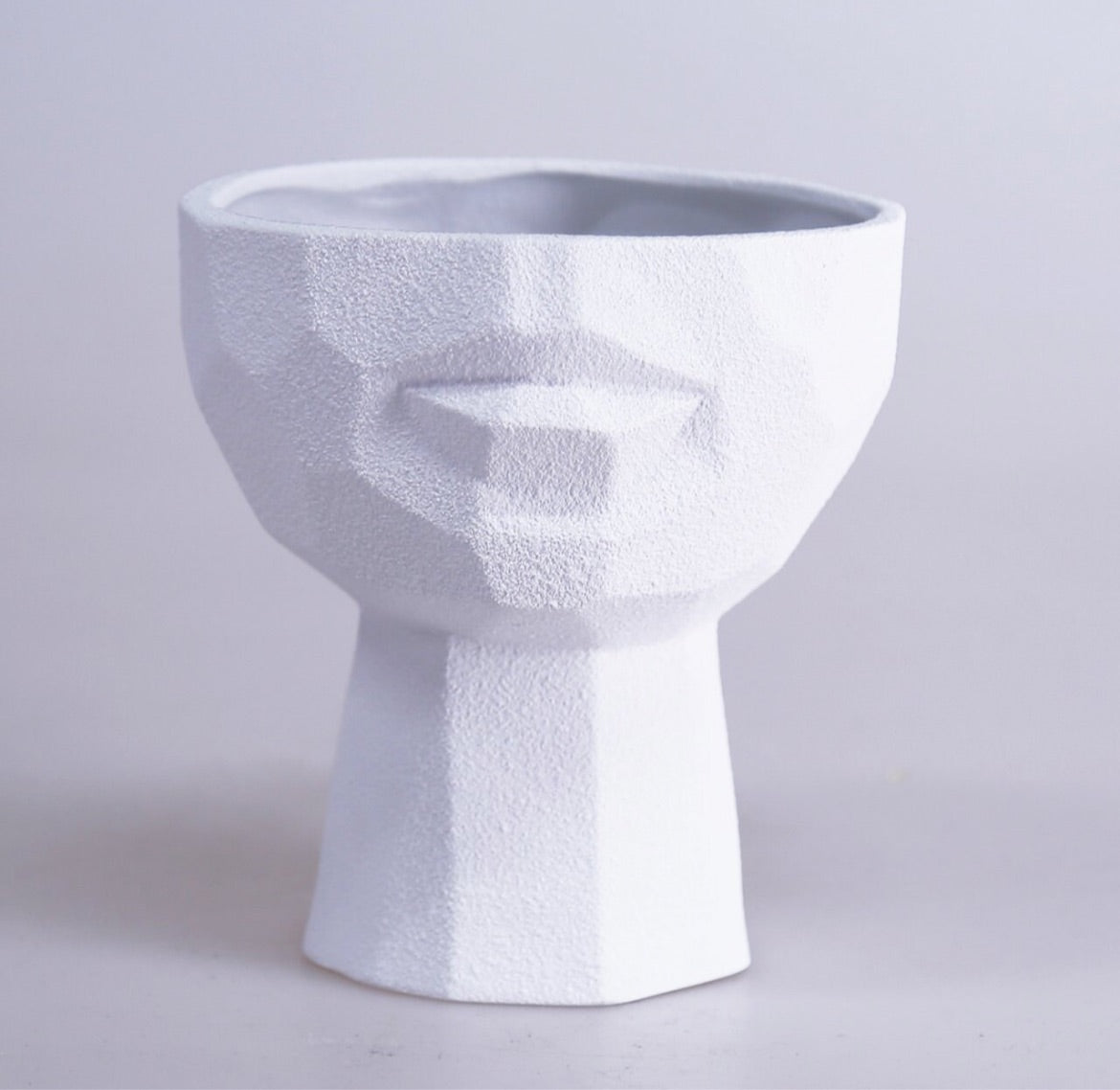 Midnight Ember Candle Pot Statue