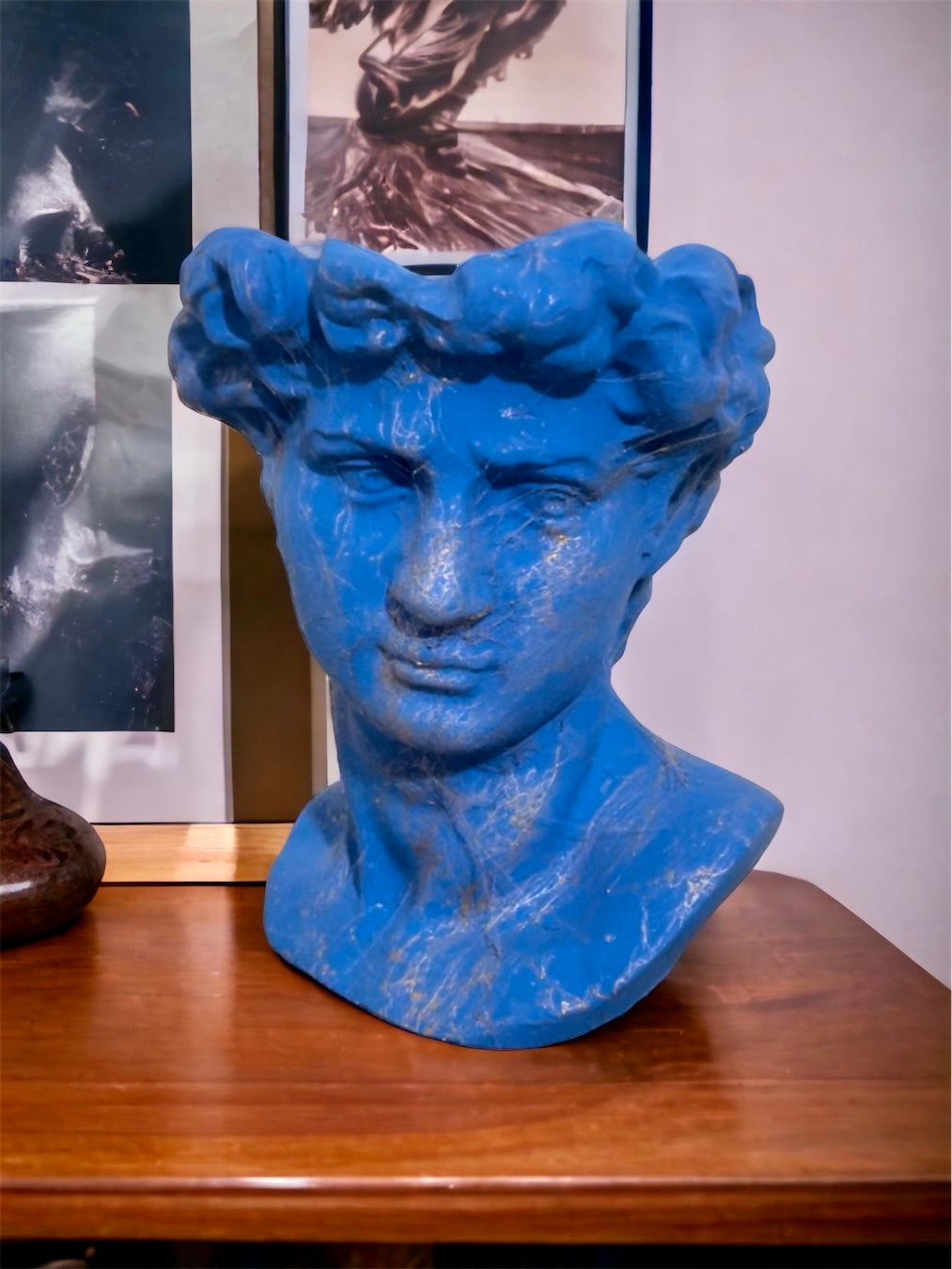 Large David's Head statue