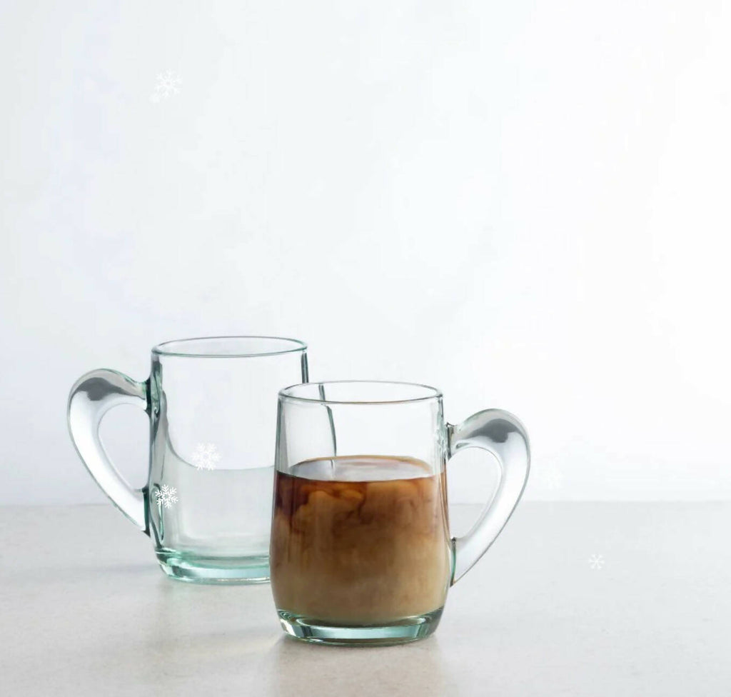 Pasabahce Aware Mocha & Chai Mug - 335ml (Set of 2)