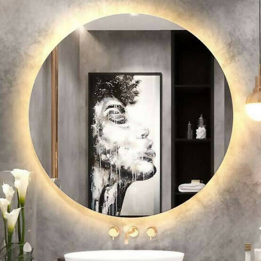 M70- Aesthetic Modern Mirror With Lighting