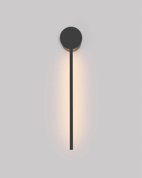 Lines Circle Black - Wall Lamp