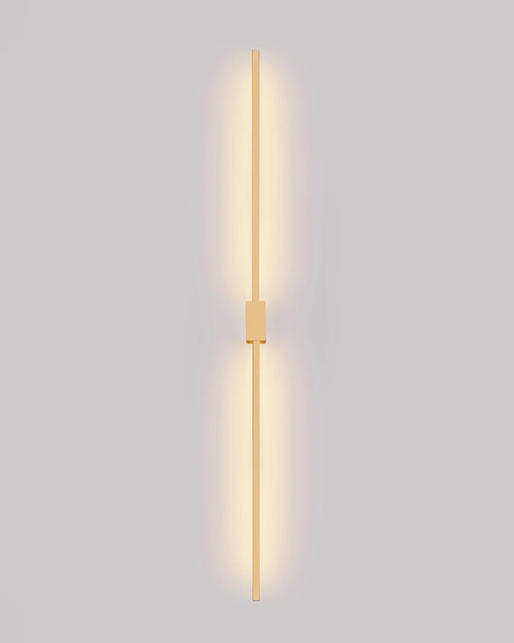Double Lines Square Gold - Wall Lamp