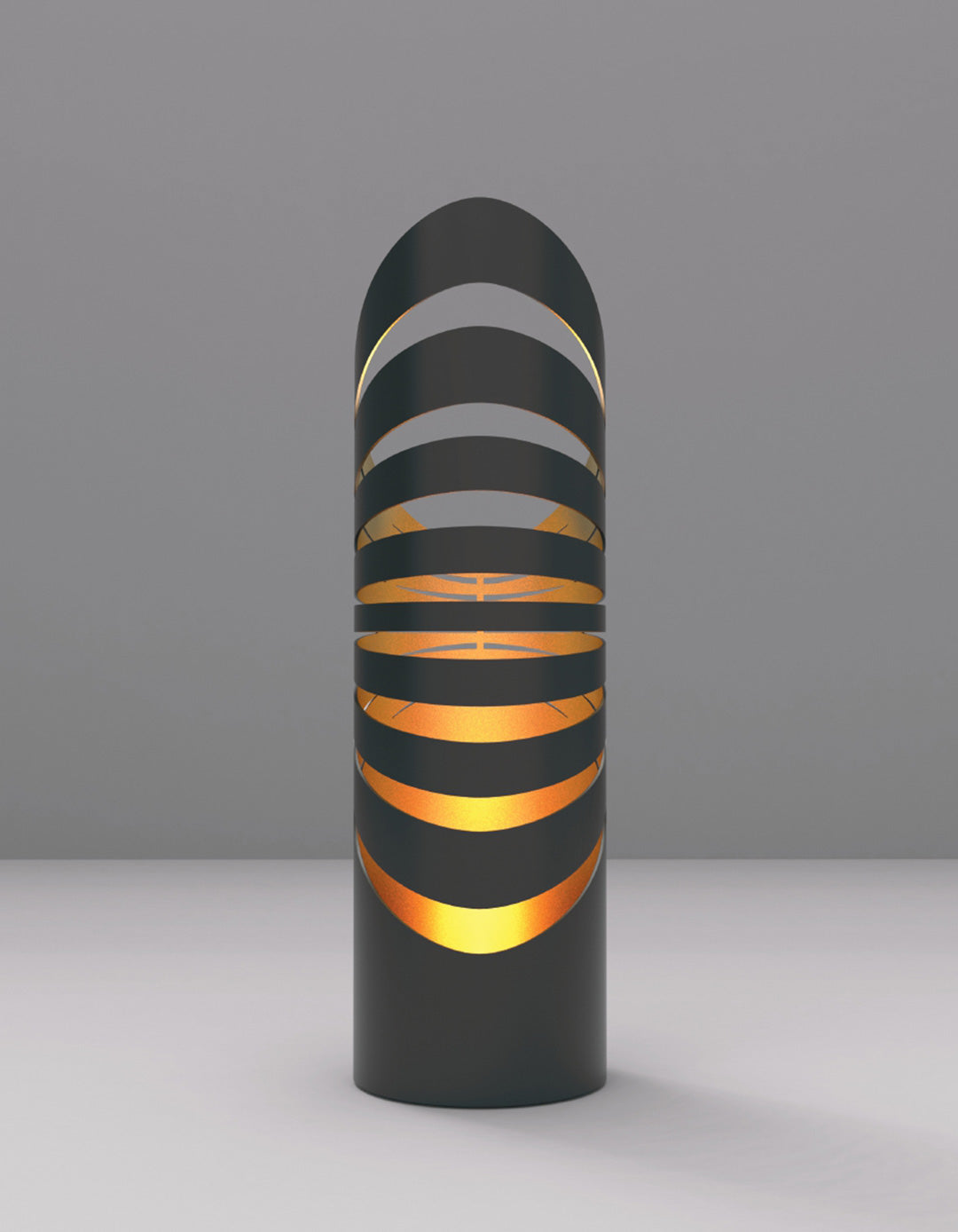 Slash table lamp with minimalist linear design providing soft ambient lighting – مصباح طاولة بتصميم خطي بسيط يمنح إضاءة محيطية ناعمة