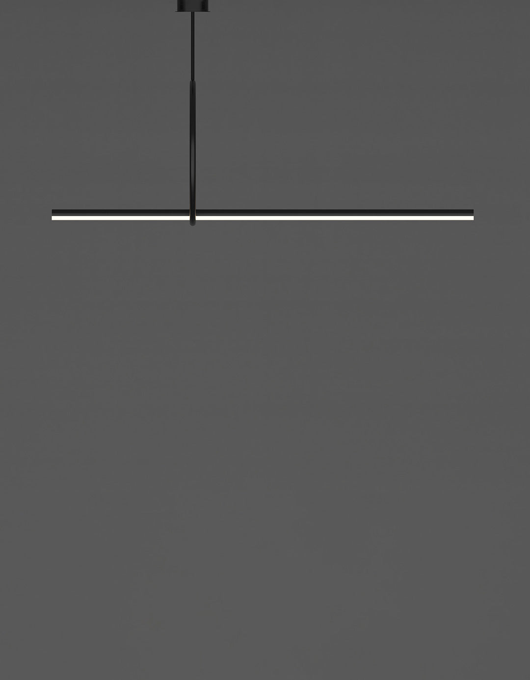 Circle pendant with geometric ring and linear light profile creating ambient lighting – معلق دائري بتصميم حلقي هندسي مع خط إضاءة يوفر إضاءة محيطية