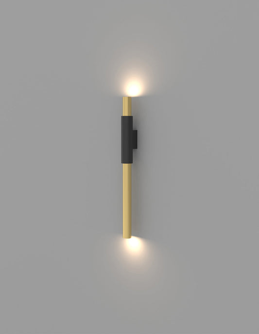 Binate wall lamp with minimalist geometric design creating soft ambient wall light – مصباح باينيت جداري بتصميم هندسي بسيط مع إضاءة حائطية ناعمة