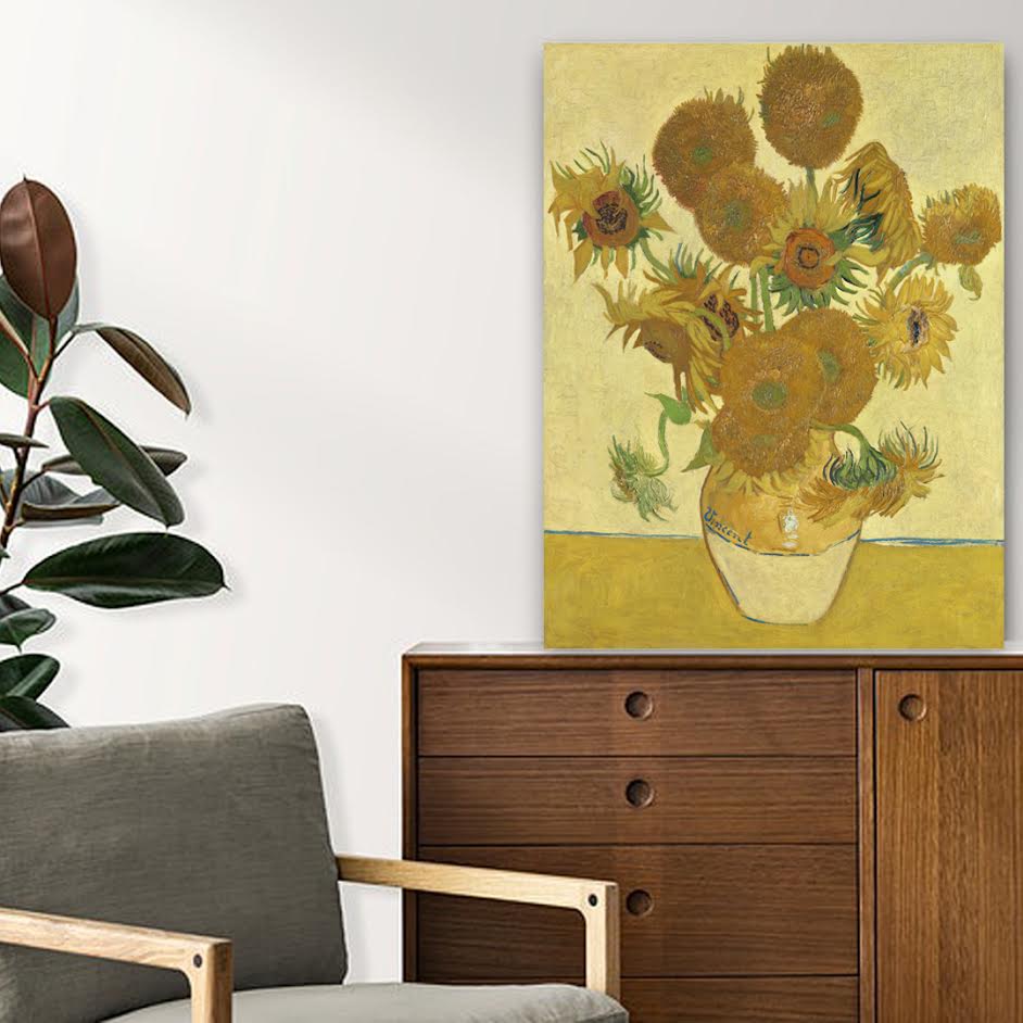 Vincent van Gogh's Sunflowers (1888)