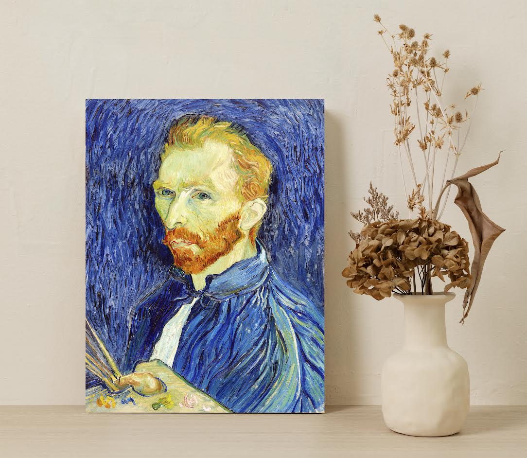 IN BLUE (1887) by Vincent Van Gogh