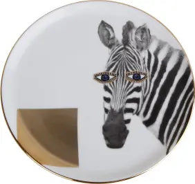 Porland Wild Life Zebra Flat Plate