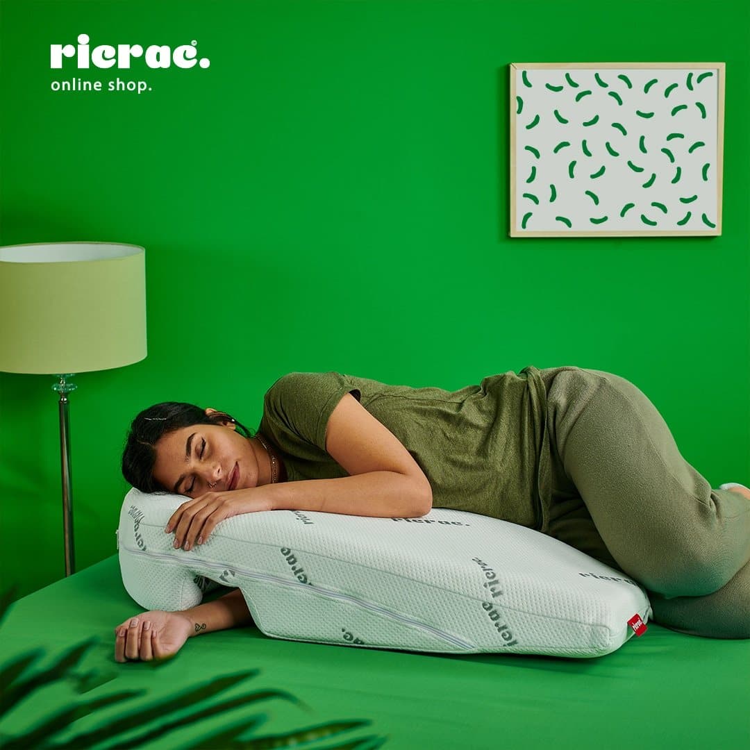 Wedge Pillow with an Arm Hole - Radon