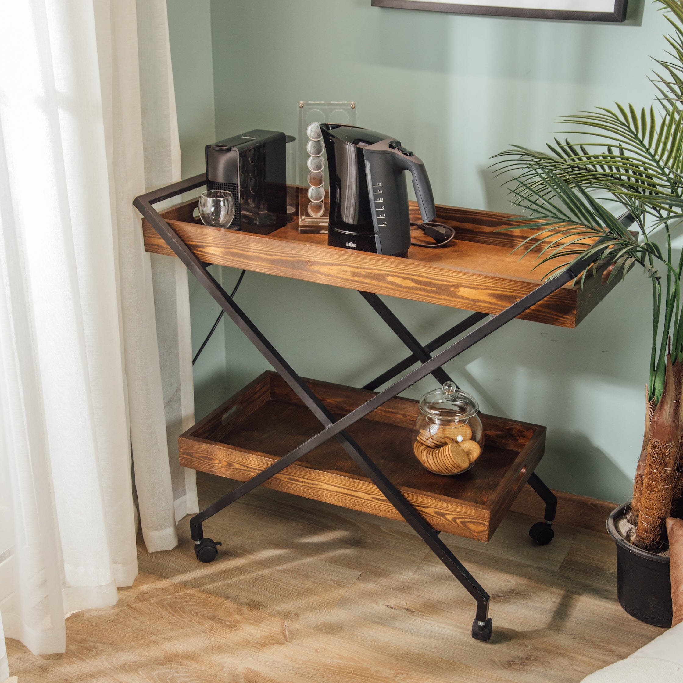 "X-Coffee" - Table on Wheels