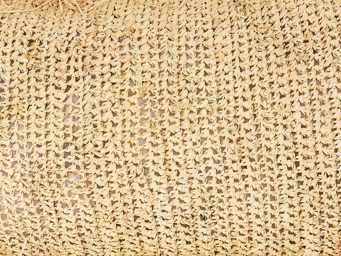 Rectangle Raffia Cushion with Fringes