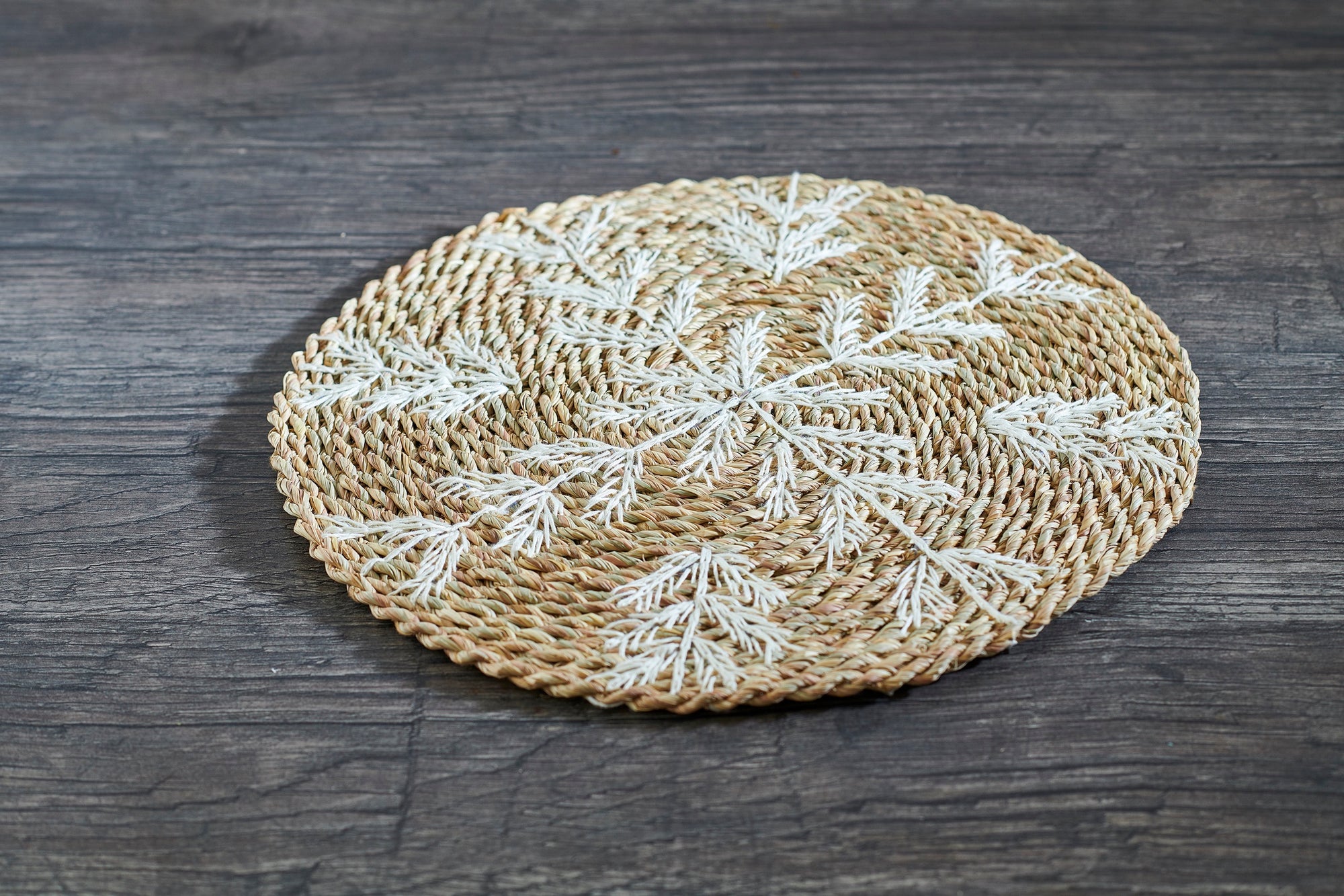 Colored Embroidered Placemats