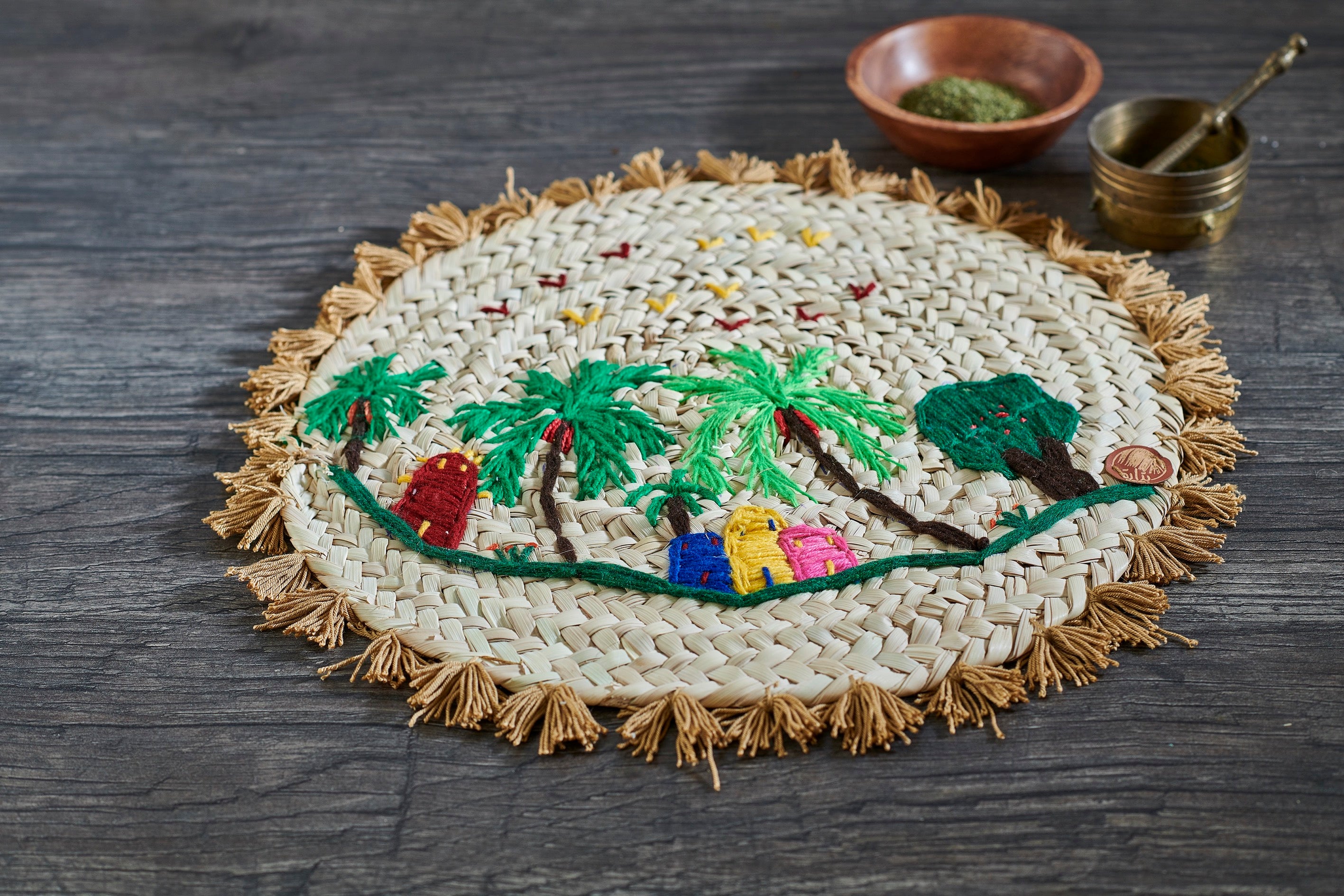 Khoos Embroidered Placemats 40