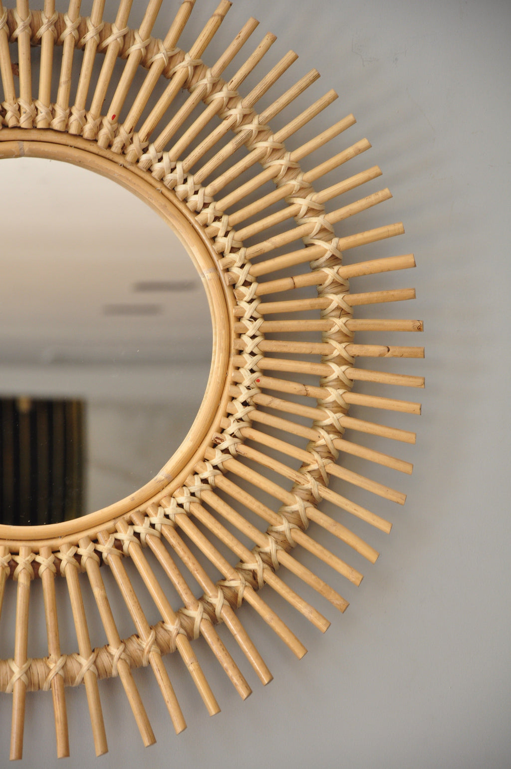 Bamboo Sun Mirror