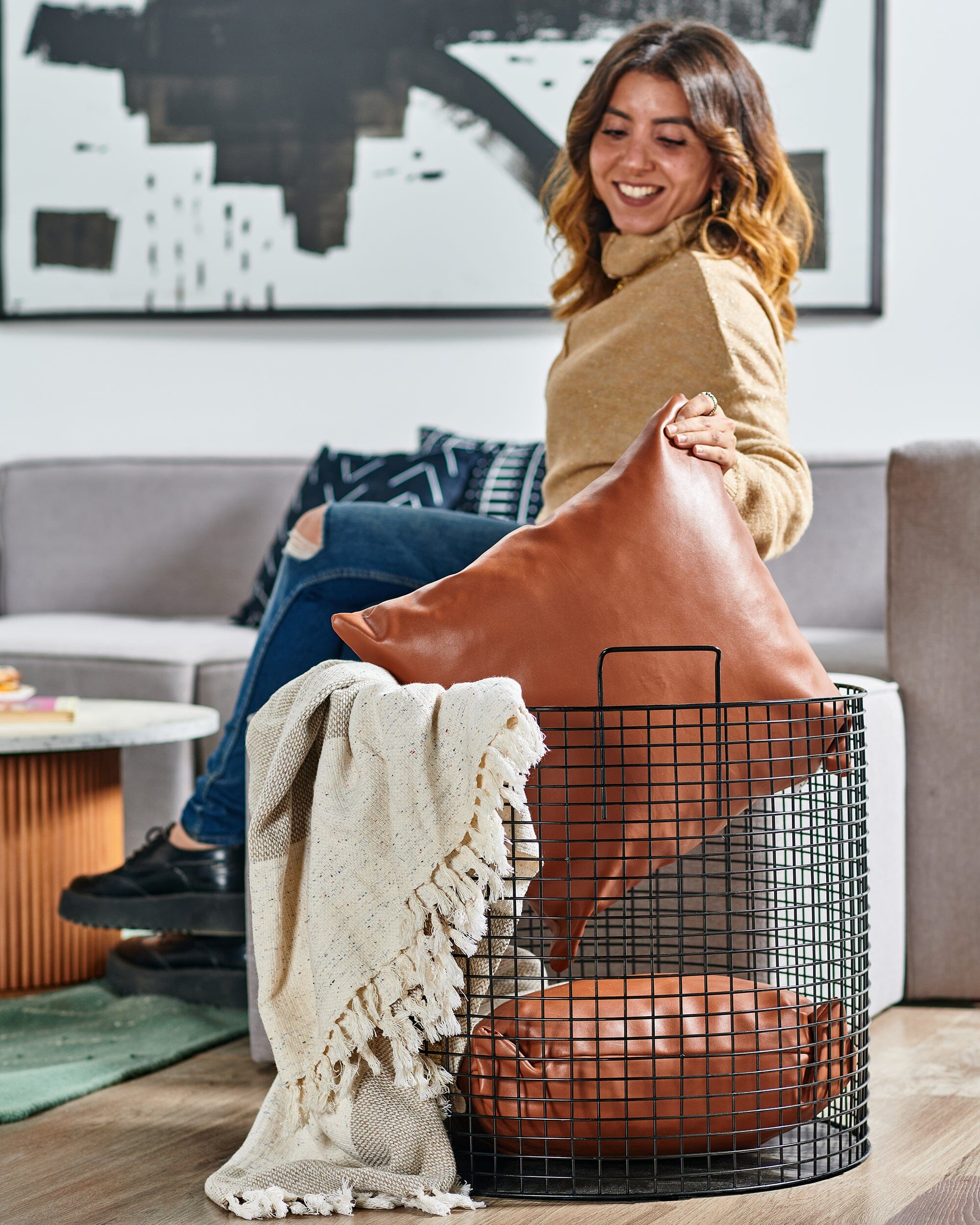"Big Bear" Basket