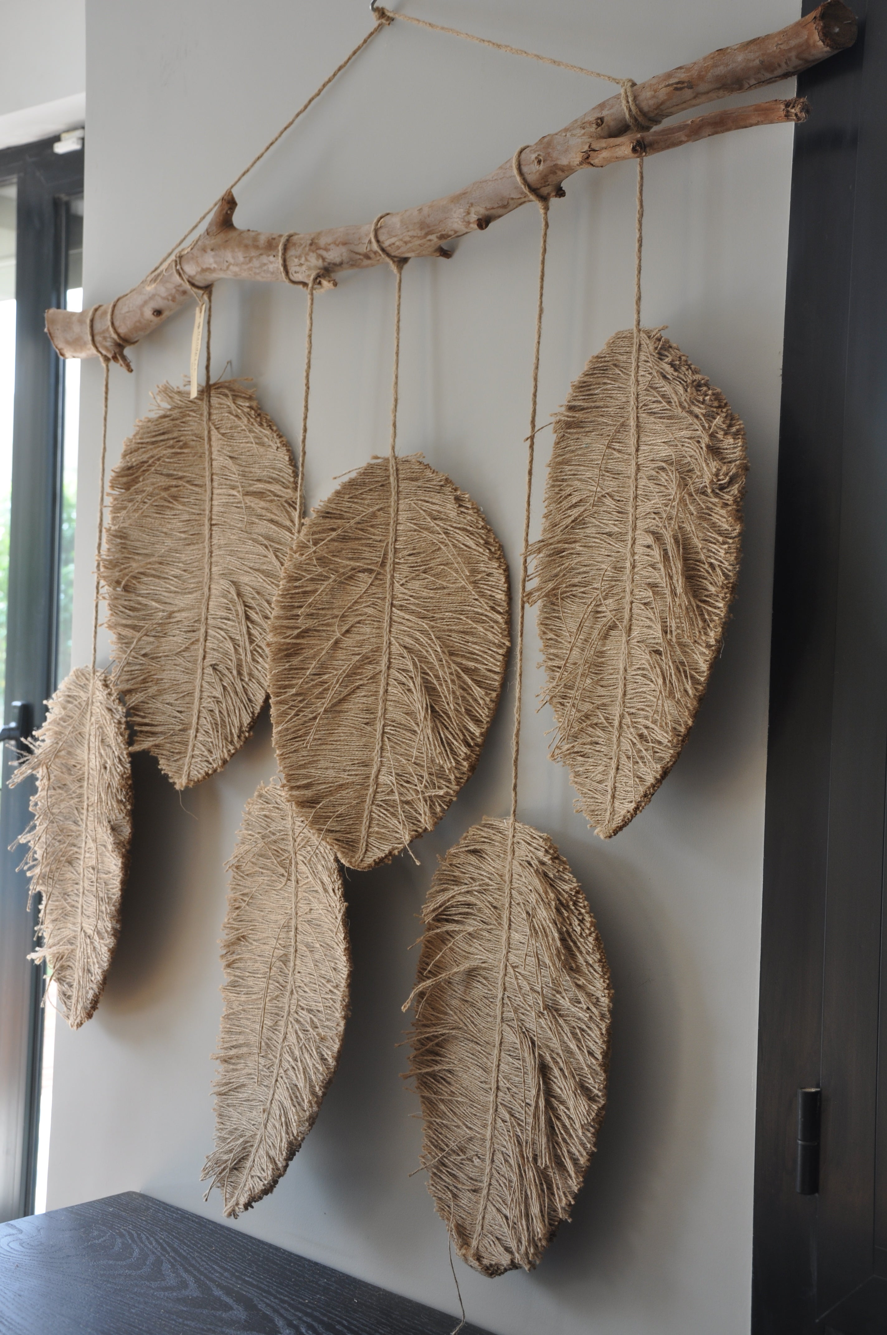 Jute Feather Macrame