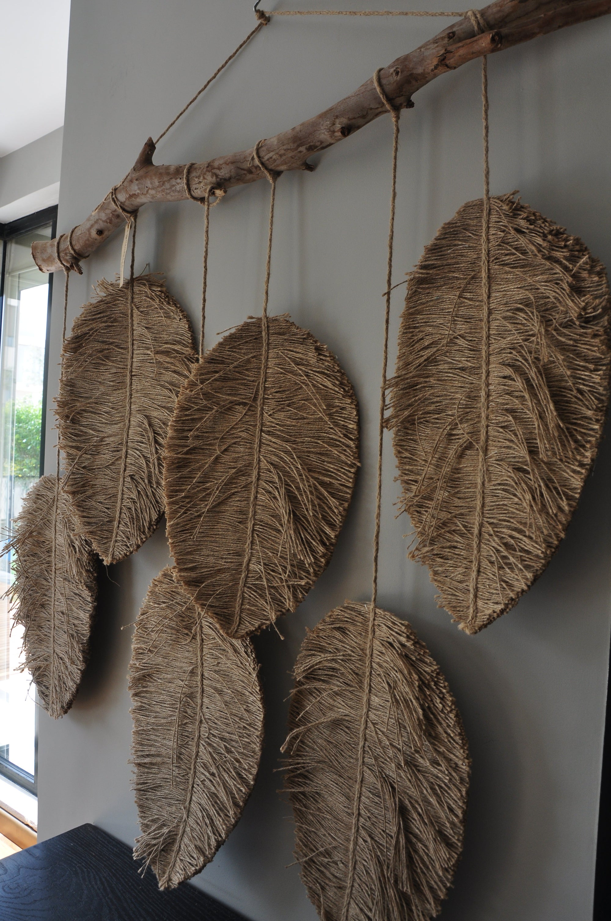 Jute Feather Macrame