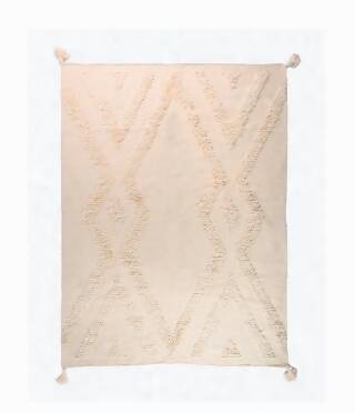 Ivory Tufted Rug