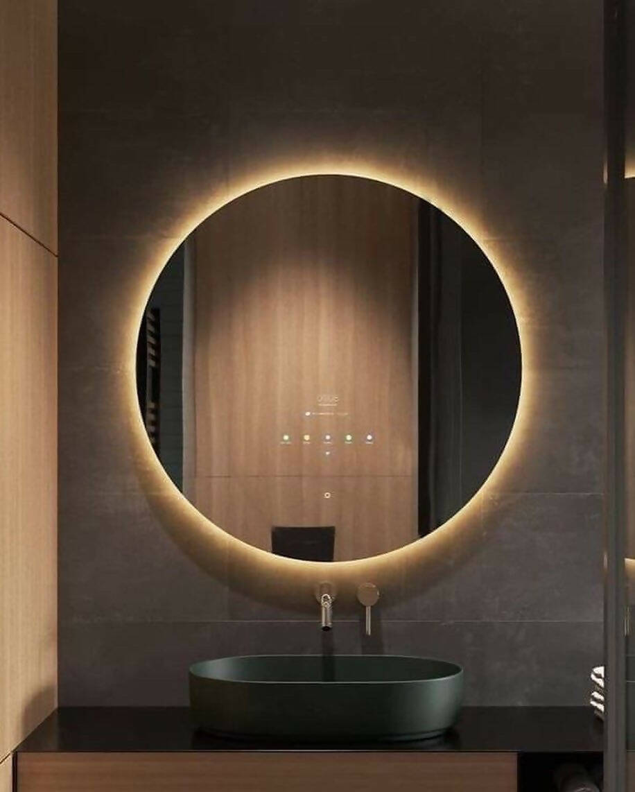 M44- Aesthetic Modern Mirror With Led Light