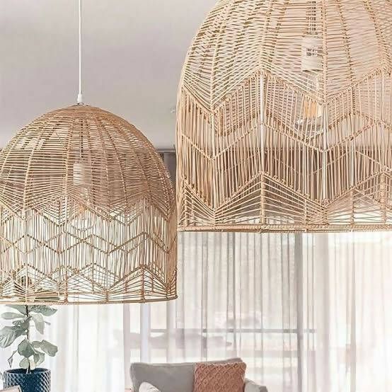 Rattan Lampshade Medium