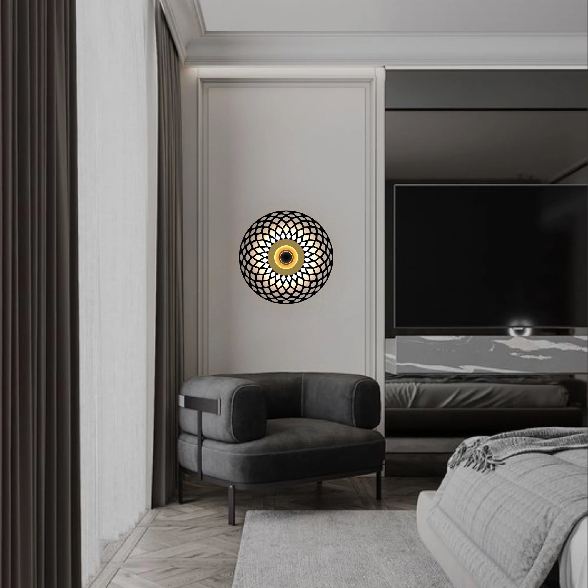 Globe Wall Lamp