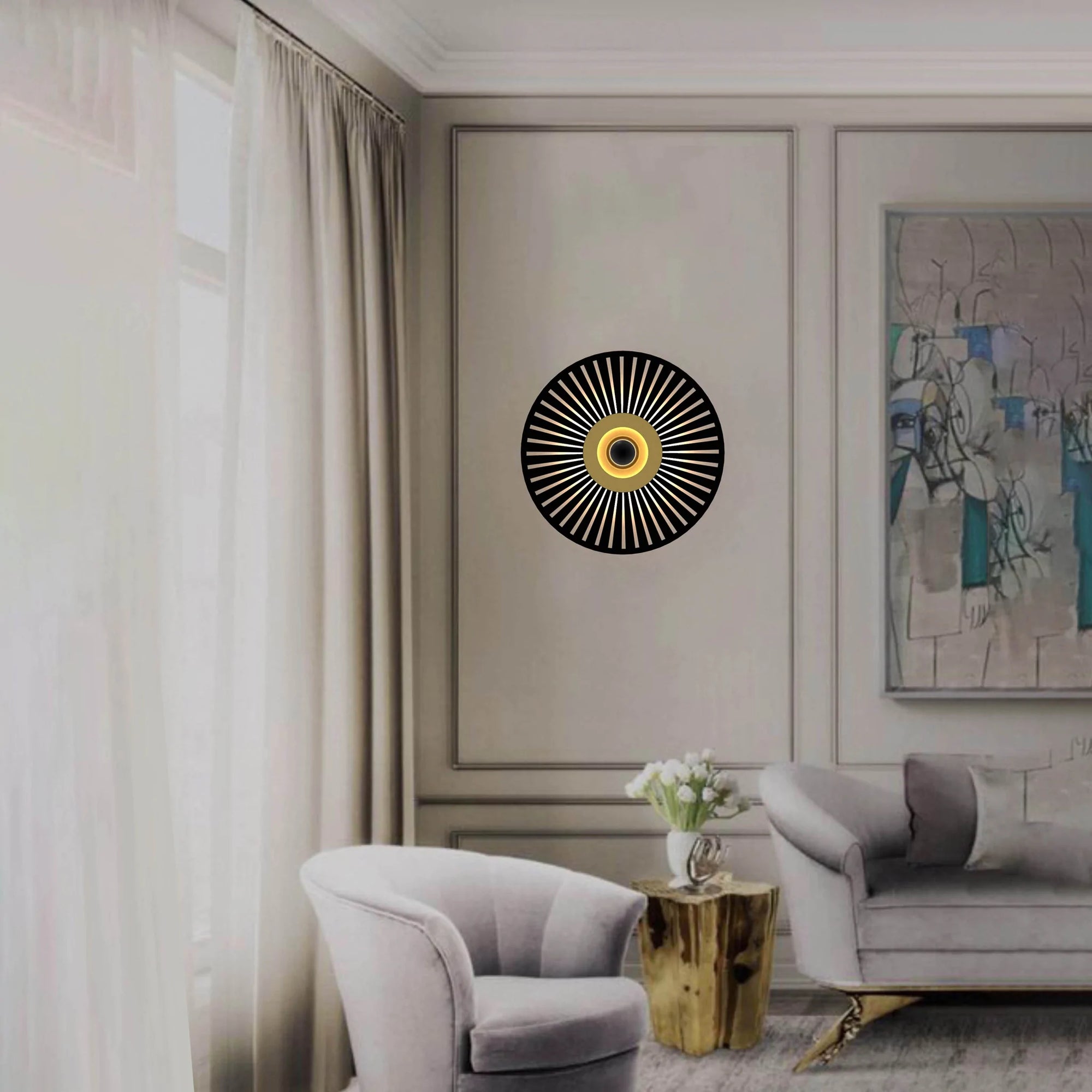 Globe Wall Lamp