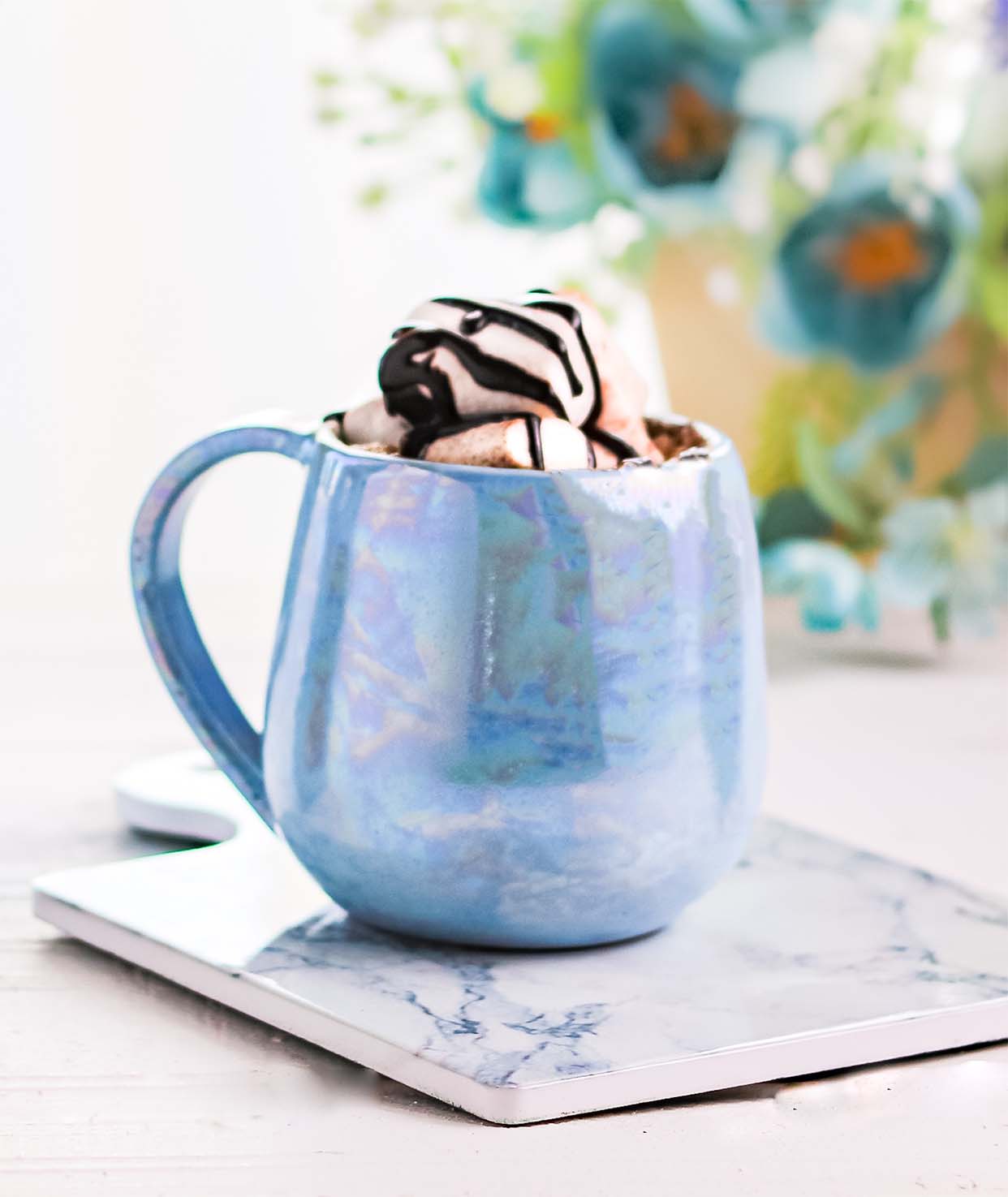 Baby Blue Rainbow Mug