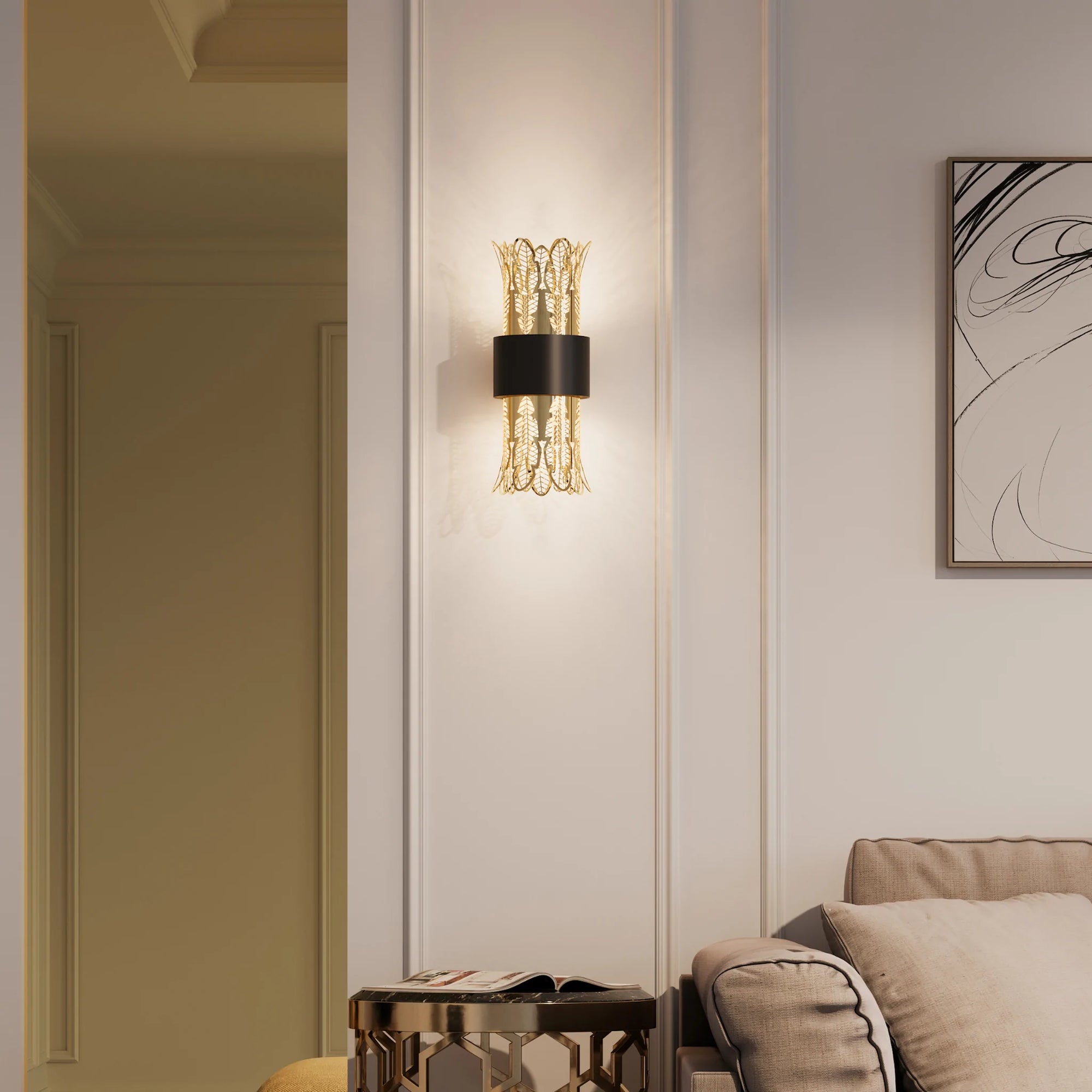 Leaf Wall Lamp