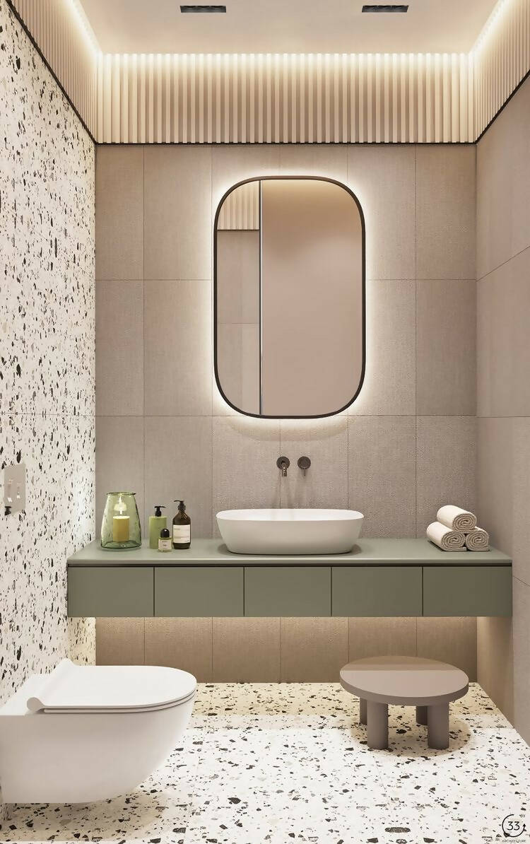 M57- Bathroom Mirror With Led Light