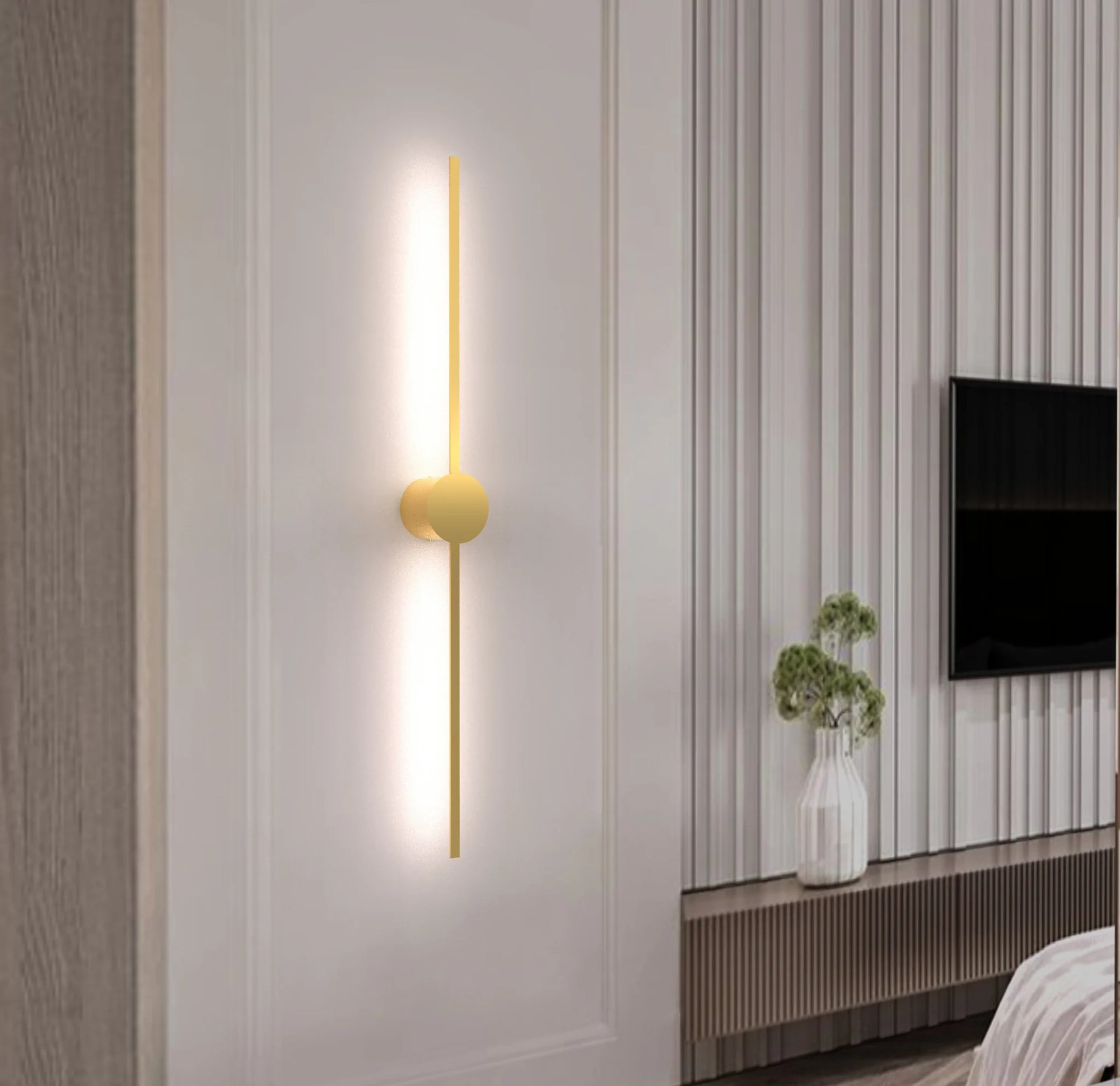 Double Lines Circle Wall Lamp