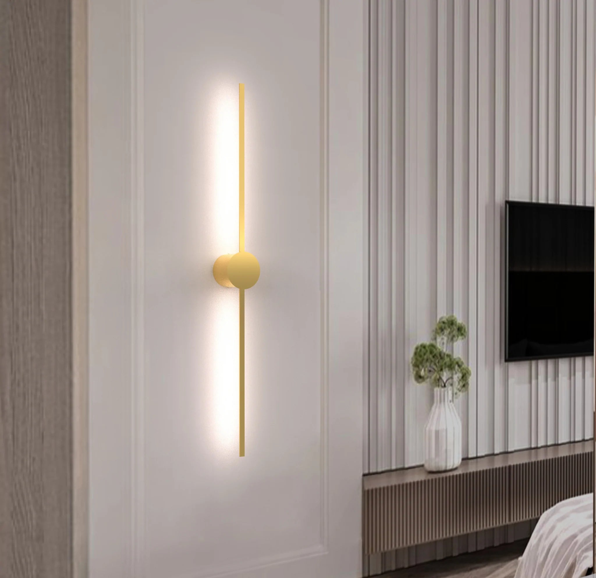 Double Lines Circle Wall Lamp