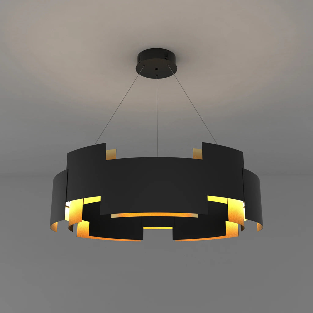 Offset Chandelier