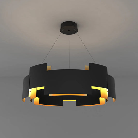 Offset Chandelier