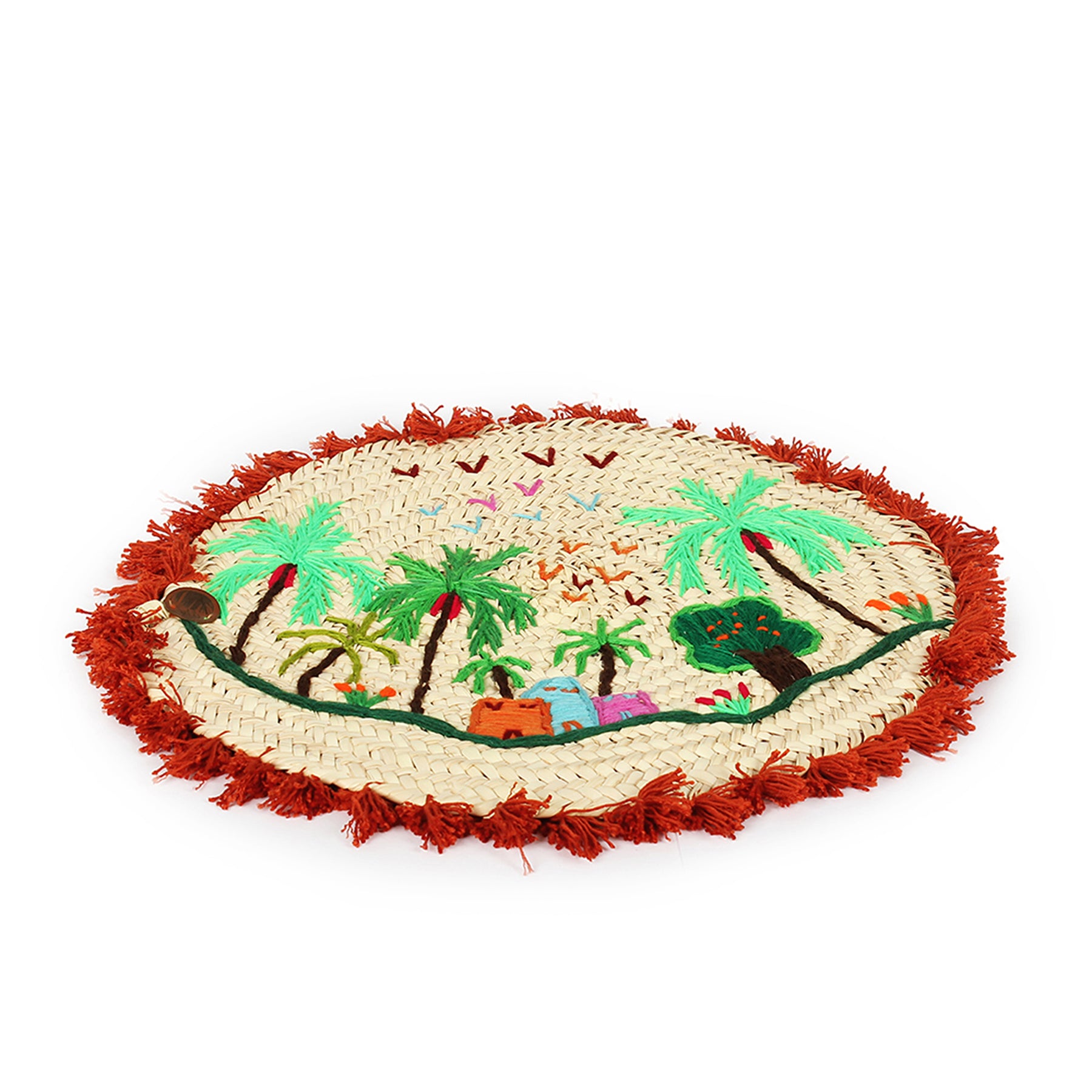 Embroidered Khoos Placemats