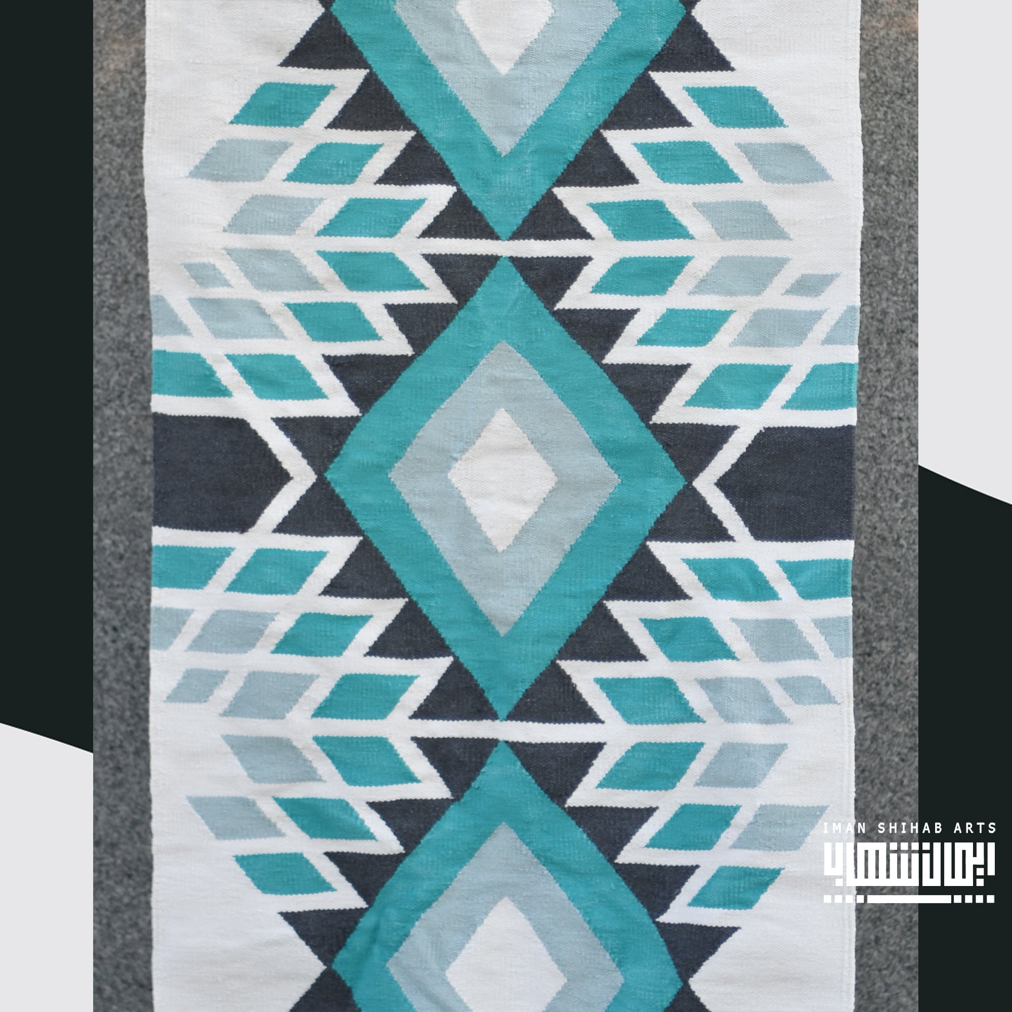 Summer Vibes Cotton Kilim Rug