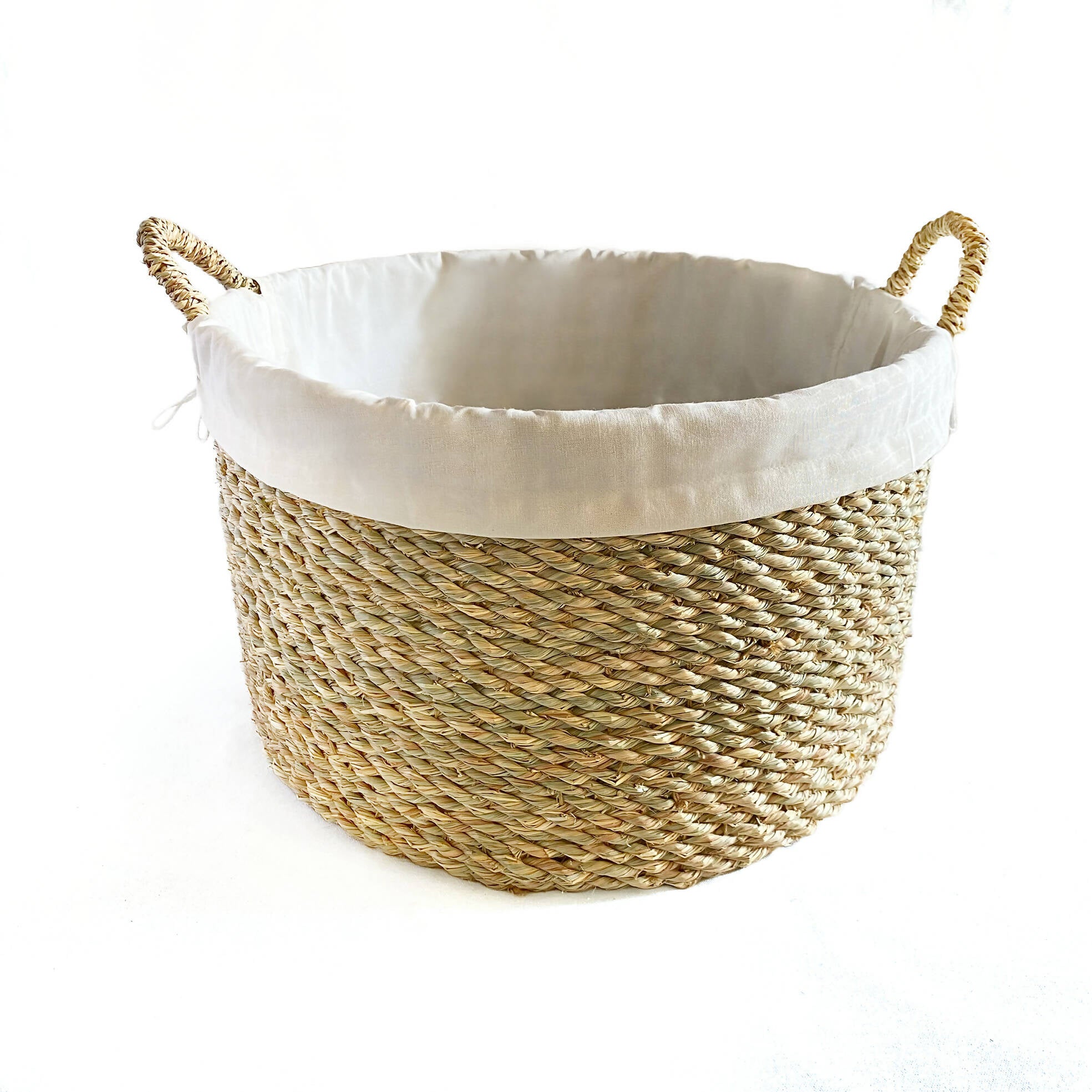 Halfa circular Basket with Handle