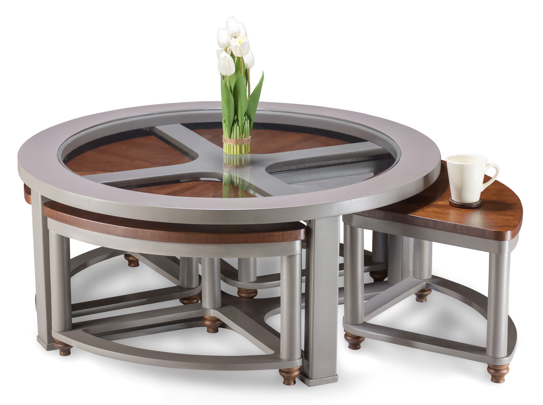 Grey Tondo Coffee Table